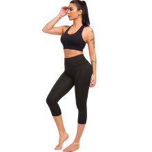 Pantalones de yoga deportivos de entrenamiento de adelgazamiento de talla grande de alta calidad con bolsillos para mujer